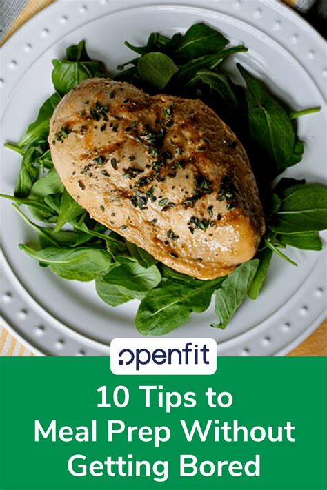 10 Tips To Meal Prep Without Getting Bored Openfit