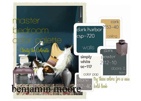 A New Color Palette Featuring Teal Teal Master Bedroom Dark Harbor