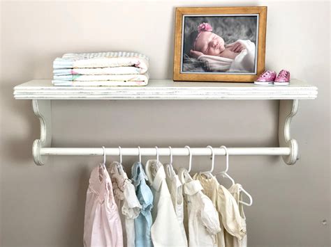 Awesome Floating Shelf With Clothes Rail Small Bathroom Storage Drawers
