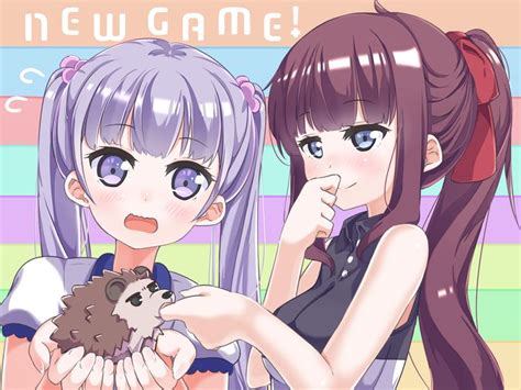 Hifumi And Aoba New Game Anime Anime News Games
