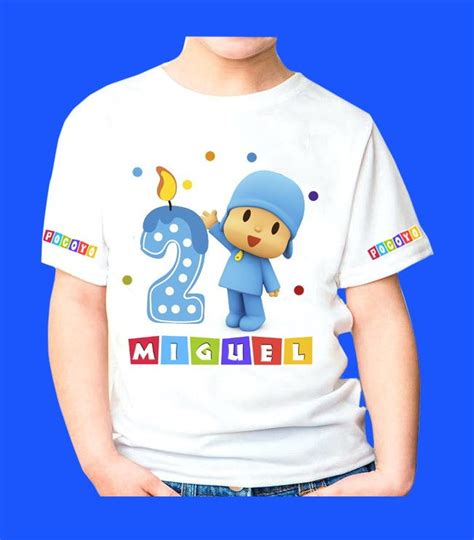 Camisetas Personalizadas Cumpleaños Pocoyo De Segunda Mano Por 14 Eur