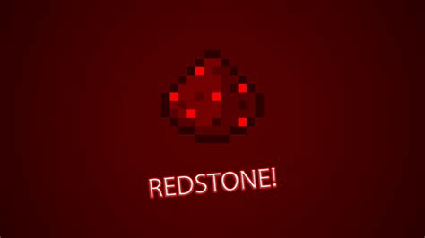 Minecraft Redstone Wallpaper