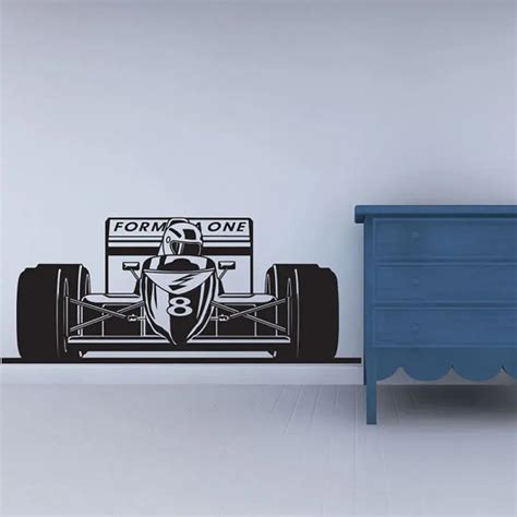 Formula 1 Sports Race Car Racing Wall Decal Vinyl Poster Decor Sticker