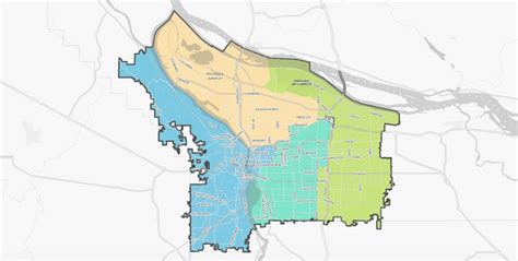 Portlands First Ever City Council Districts Are Coming Check Out 3