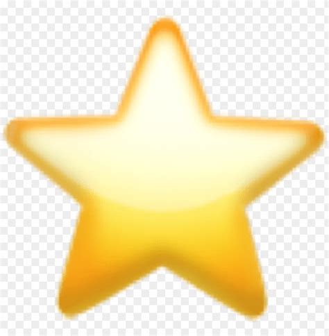 Free Download HD PNG Iphone Emojis Iphoneemoji Emojisticker Ios Star Emoji PNG Transparent