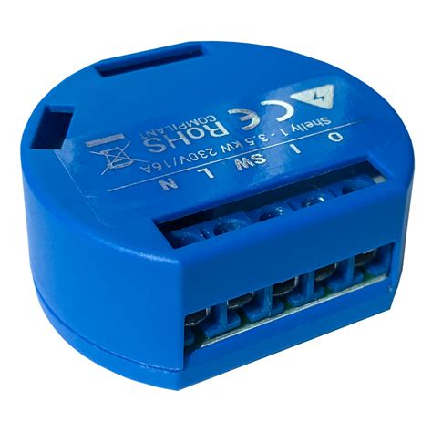 Shelly 1 - WiFi-operated Relay Switch