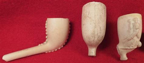 Seven Clay Pipe Bowls