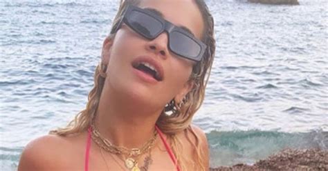 rita ora lets it all hang out in micro bikini as she champions ‘natural sex appeal daily star