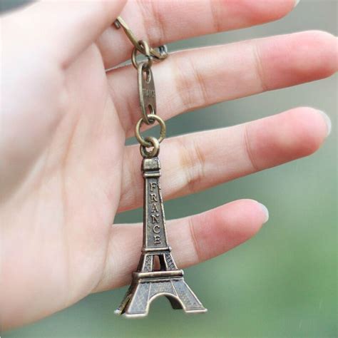 Eiffel Tower Keychain Eiffel Tower Keychain Keychain Paris Tour Eiffel