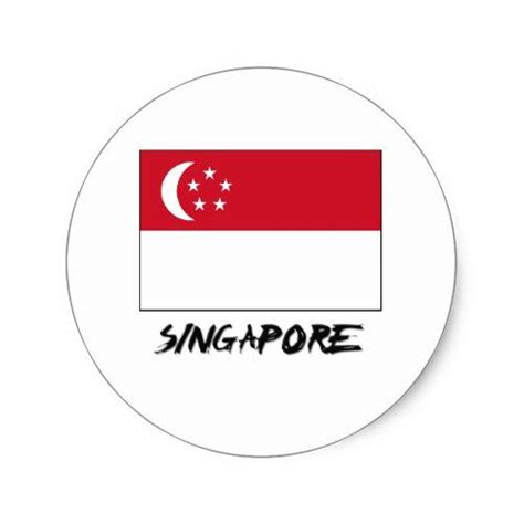 Read about our nerf action xperience. Singapore Flag Classic Round Sticker | Zazzle.com ...