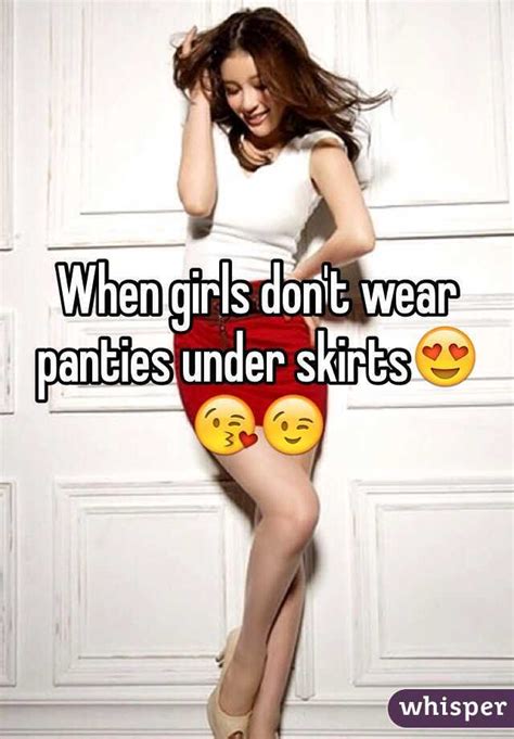 When Girls Dont Wear Panties Under Skirts😍😘😉