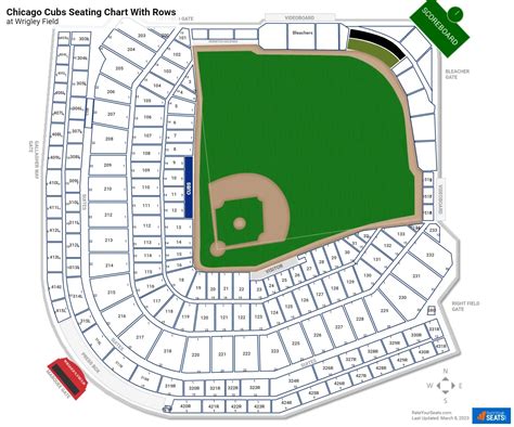The Best 29 Wrigley Field Detailed Seating Chart With Seat Numbers
