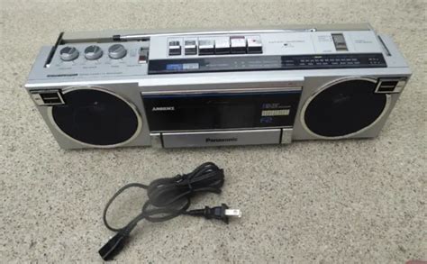 VINTAGE PANASONIC AMBIENCE RX F Boombox Stereo Cassette Player