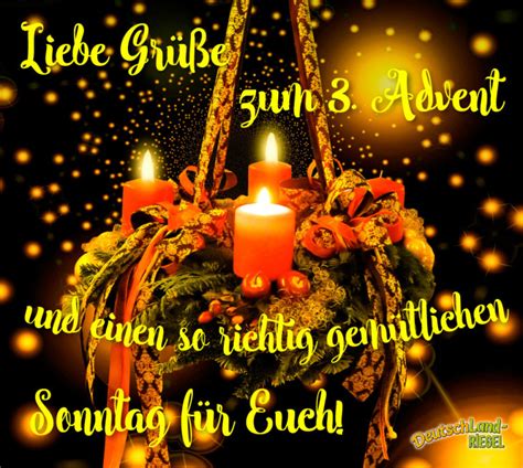 Liebe Grüße zum 3. Advent! » DeutschLand-Riegel