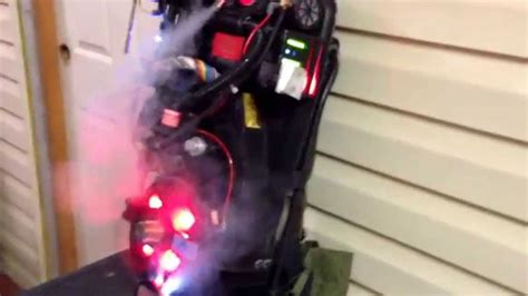 Ghostbusters Proton Pack Upgraded With Video Game Lights