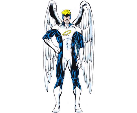 Angel Marvel Comics X Men Defenders Champions Profile