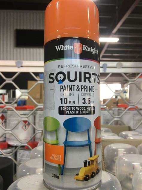 White Knight Squirts Orange 310gm Wynn Fraser