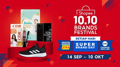 Belanja Produk Brand Favorit Jadi Lebih Murah Di Shopee Brands Festival Inspirasi Shopee