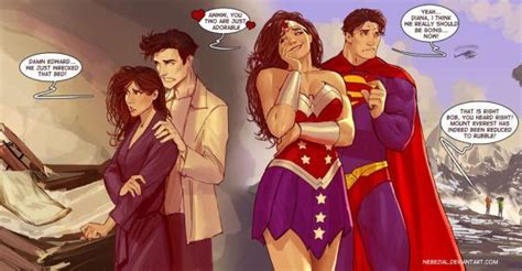 Edward And Bella Vs Superman And Wonder Woman Comic Superman