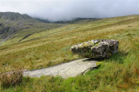 Erratic Rock Cwm Eigiau © Philip Halling Geograph Britain And Ireland