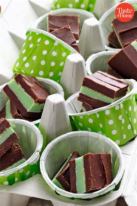 This old fashioned christmas candy recipe yields about six dozen holiday chocolate truffles. Chocolate Mint Candy | Recipe | Christmas food treats ...
