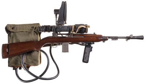 Wwii Underwood M1 Carbine With Rare M2 Infrared Sniper Scope Rig
