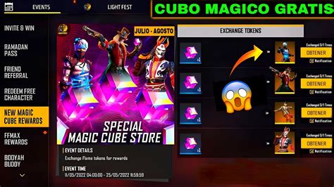 GARENA REGALA Y ACTUALIZA TRAJES CUBO MÁGICO GRATIS EN FREE FIRE 2023 6