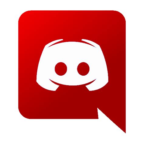 Discord Red Png Clip Art Transparent Stock Red Discord Logo Png Png