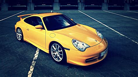 Porsche 911 Yellow Supercar Wallpaper Cars Wallpaper Better