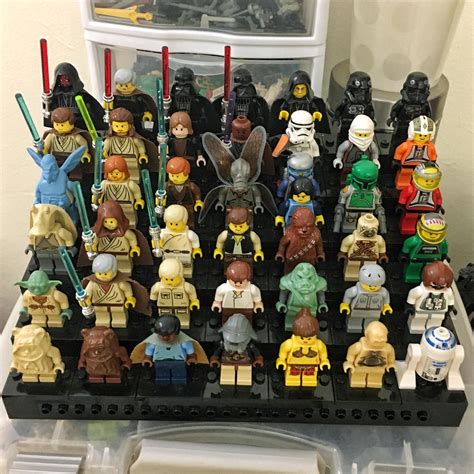 Classic Star Wars Minifigures Reassembled So Far Rlego