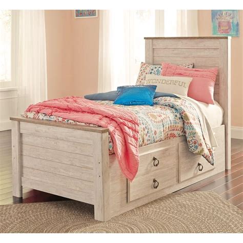 Beds Willowton B267 Queen Panel Headboard And Frame Queen From
