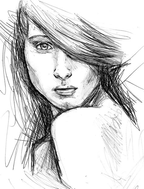 Pen Portrait Drawing At Getdrawings Free Download