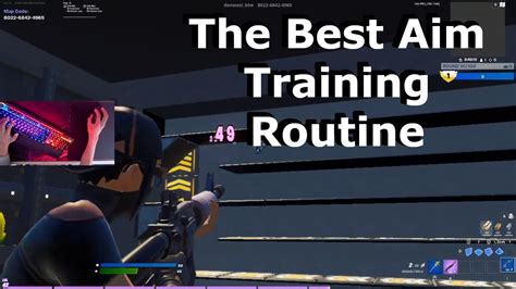 The Best Aim Training Routine For Fortnite Youtube