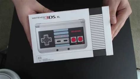 Nintendo 3ds Xl Nes Edition Unboxing Youtube