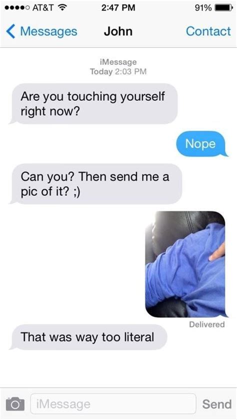 13 clever sexts to send the witty hookup buddy in your life