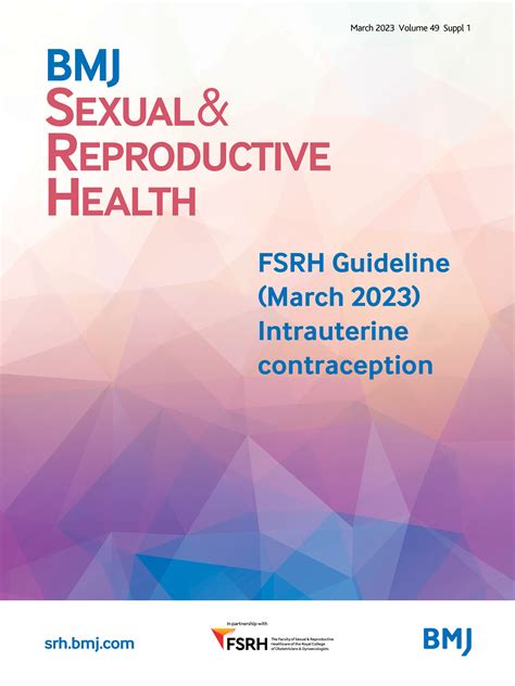 Fsrh Guideline March 2023 Intrauterine Contraception Bmj Sexual