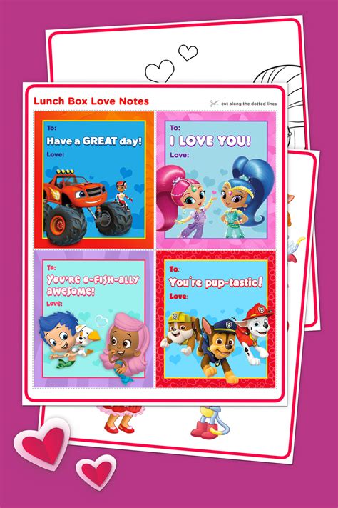 Nick Jr Valentines Day Activity Pack Nickelodeon Parents