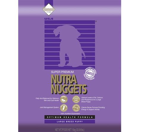 Contactless delivery and your first delivery is free! Nutra Nuggets Large Breed Puppy Food 3 Kg | Large breed ...