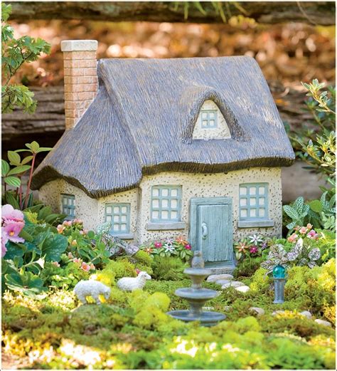 Enchanted Miniature Fairy Gardens With Houseswhere Fantasy Goes Real