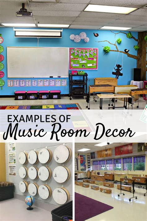 10 Great Examples Of Music Classroom Decor Mrs Miracles Music Room