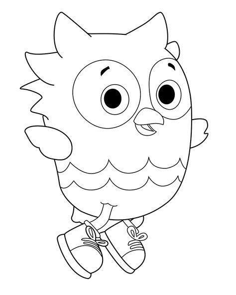 O The Owl Coloring Page Free Printable Coloring Pages For Kids