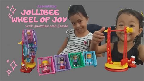 Jollibee Wheel Of Joy 2019 Assemble Learn Colors With Jasmine And