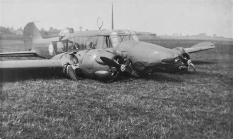 Avro Anson Crash Photos Key Aero