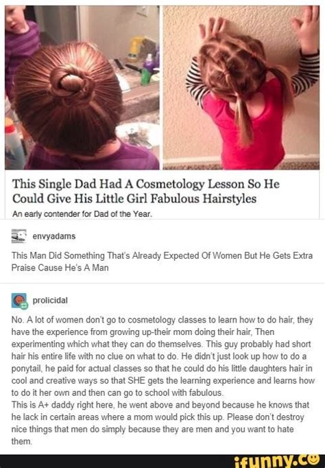 This Single Dad Had A Cosmetology Lesson So He Could Give His Babe Girl Fabulous Hairstyles