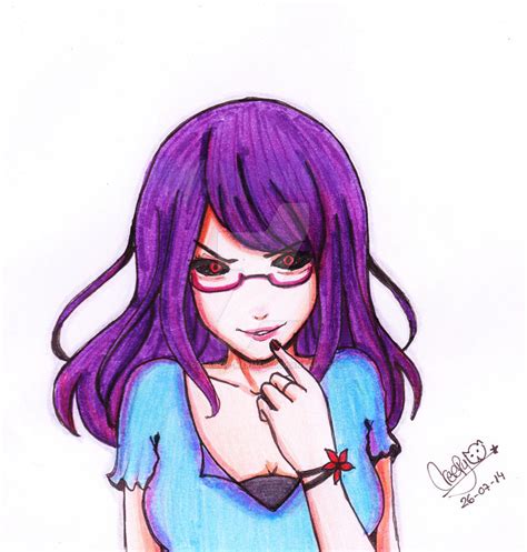 Rize Tokyo Ghoul Fan Art By Galactic Mermaid On Deviantart