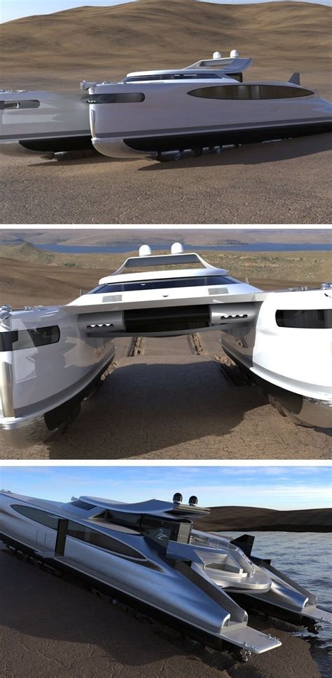 This Crab Inspired Catamaran Is A Luxurious Solar Powered Beast That
