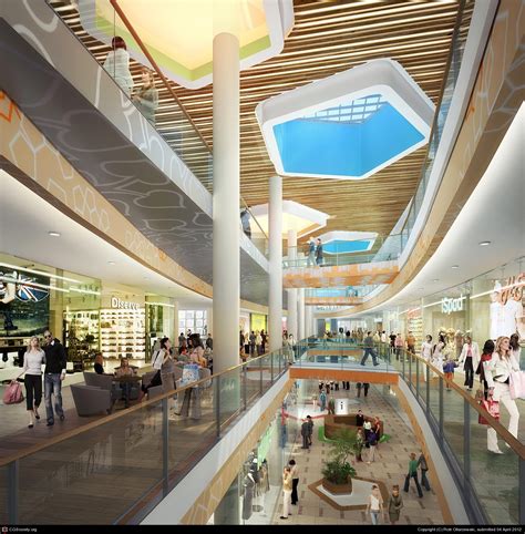 Shopping Mall Interior Commercial Architecture Architecture