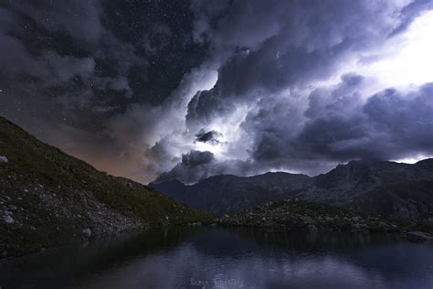 Storm Clouds Over The Mountains 2048x1367 Photographed By Roman