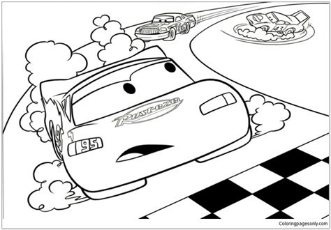 Get Colouring Pages Lightning Mcqueen Images Explore Free Coloring Pages