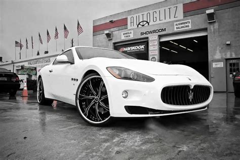 Maserati Granturismo Custom Wheels Savini Sv X Et Tire Size X R X Et